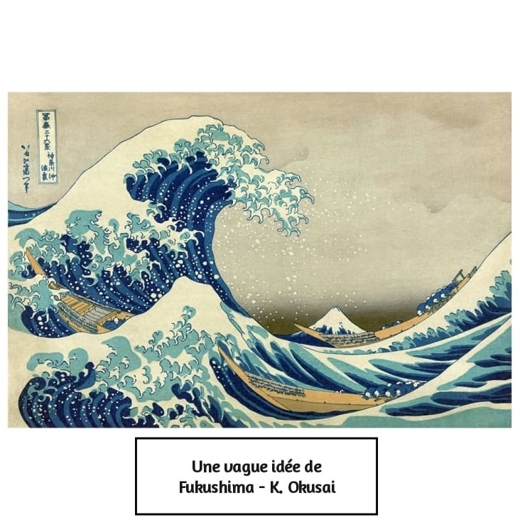 une vague idée Okusaï www.deregledelart.fr